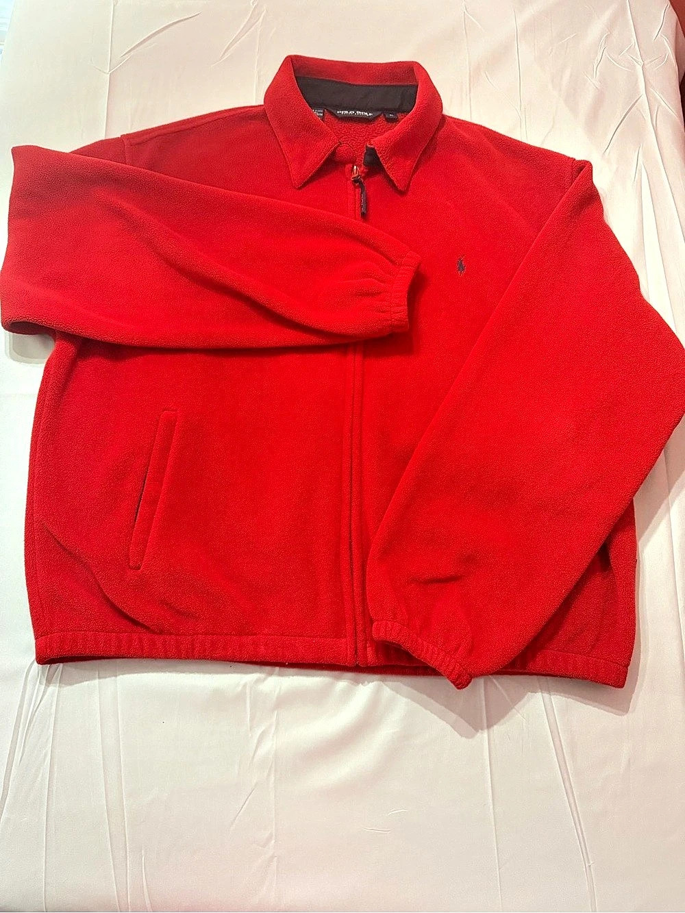 Vintage Polo Golf Ralph Lauren Polartec Fleece Jacket Men’s XL USA